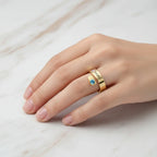 Professional gold ring shot 2