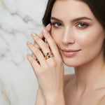 Professional portrait with ring 1