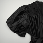 Puff Sleeve Black
