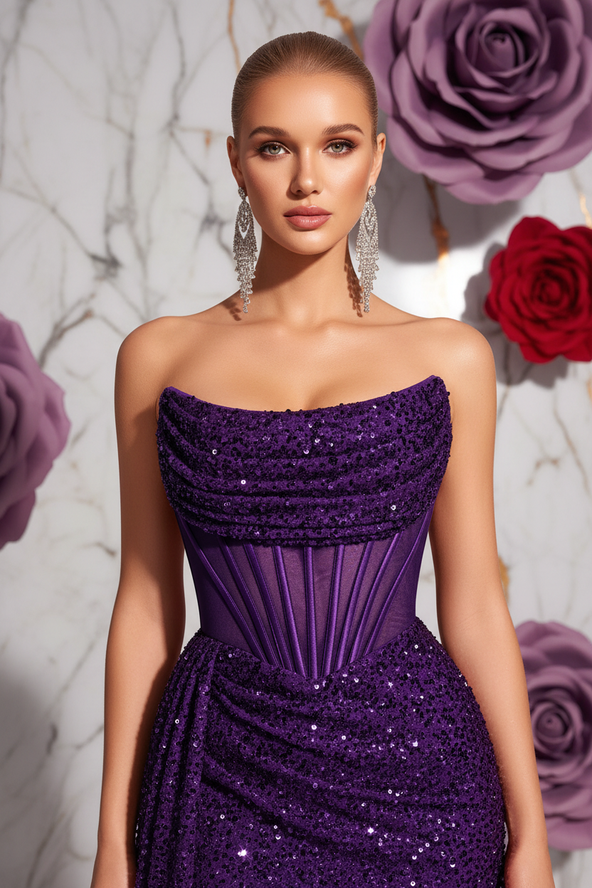 Purple Beauty Portrait