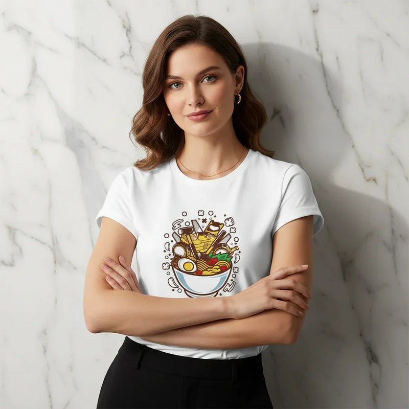 Ramen T-shirt - Confident Arms Crossed