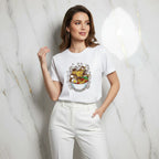 Ramen T-shirt - Hair Touch Pose