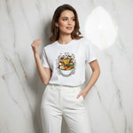 Ramen T-shirt - Hair Touch Pose