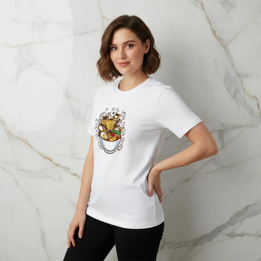 Ramen T-shirt - Three-Quarter Turn