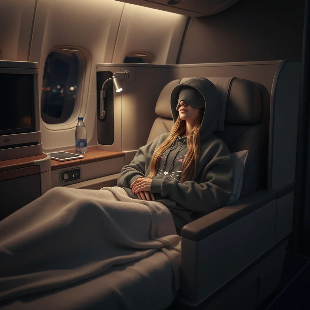 Reclined peaceful