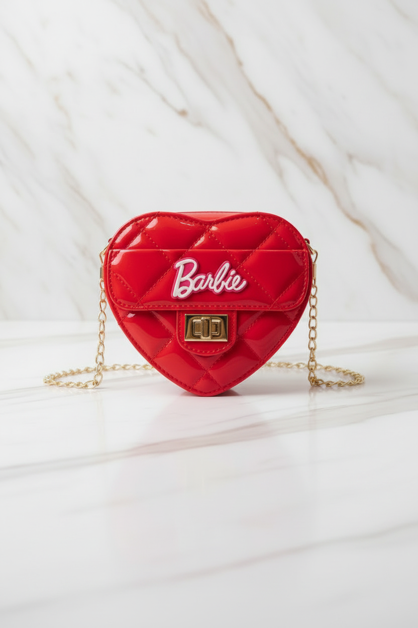 Red bag - front view portrait