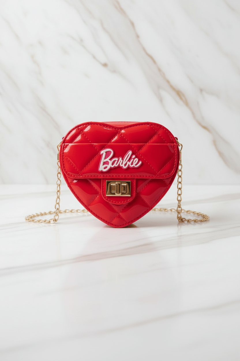 Red bag - front view portrait