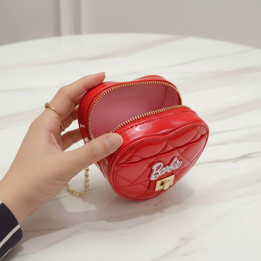 Red bag - opened by gold ring hand