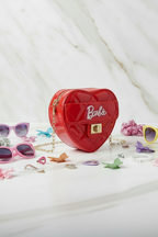 Red bag - side angle with accessories 2