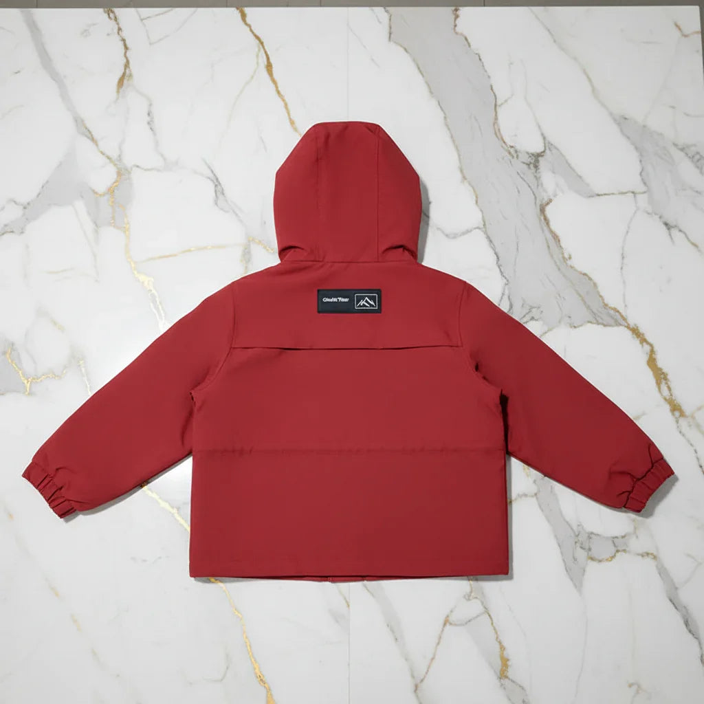 Red Jacket - Back View