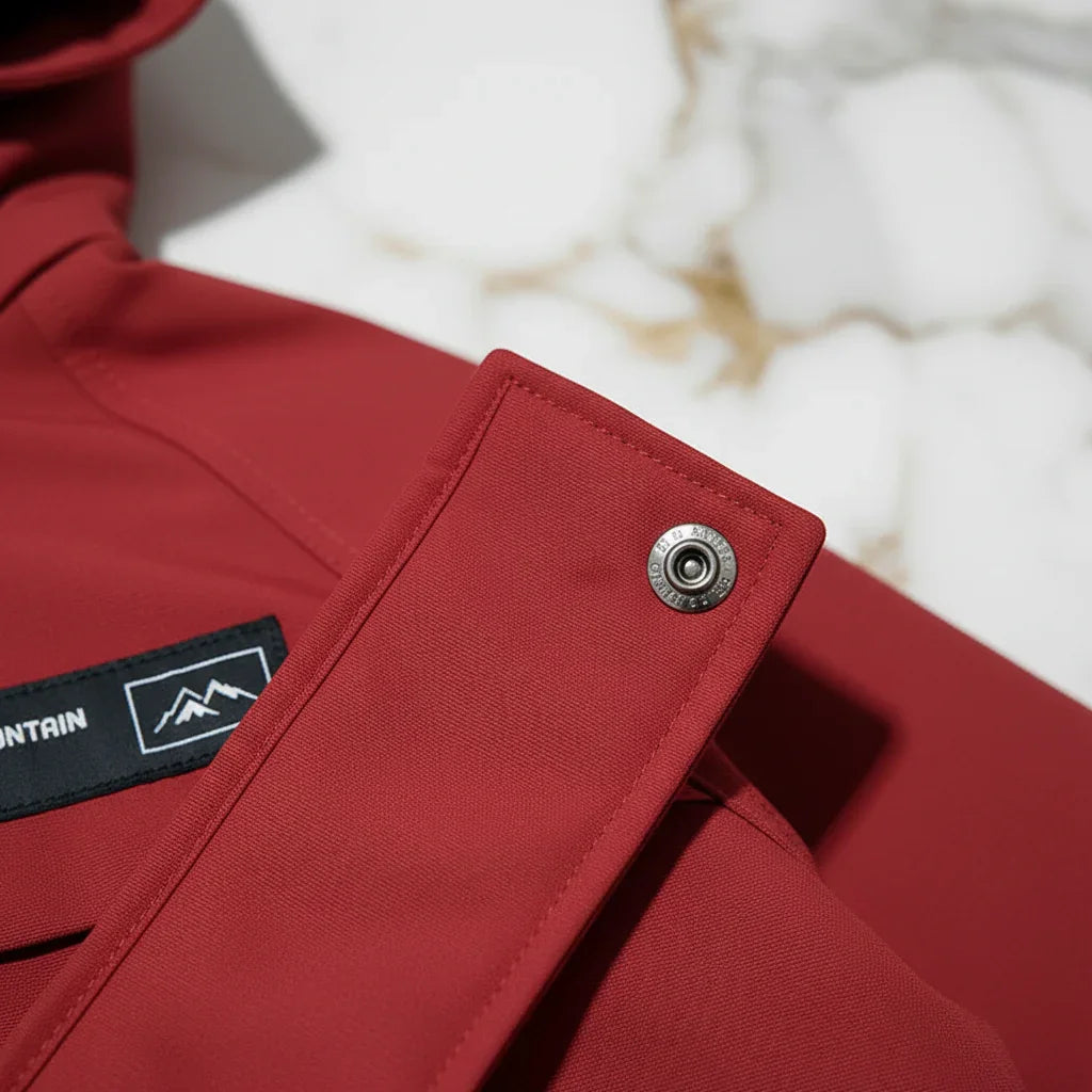 Red Jacket - Buttons and Snaps Macro