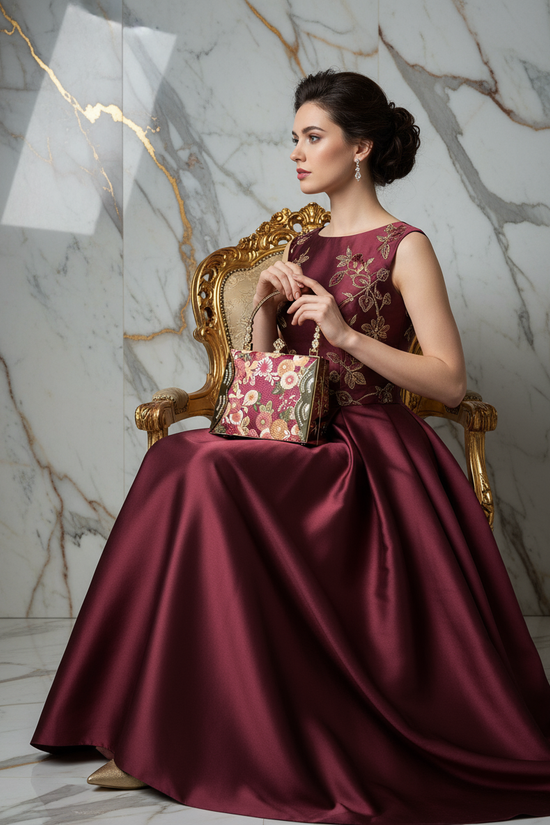 Refined Pose - Clutch Close to Chest