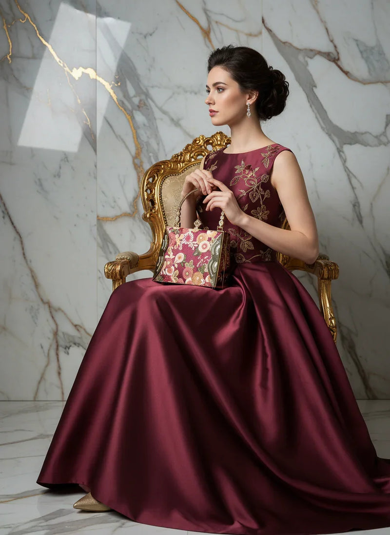 Refined Pose - Clutch Close to Chest