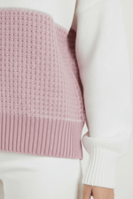 Ribbed hem and cuff