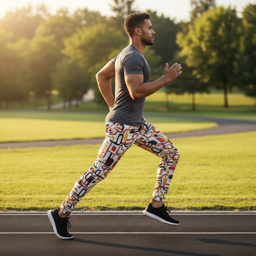 Right side profile running