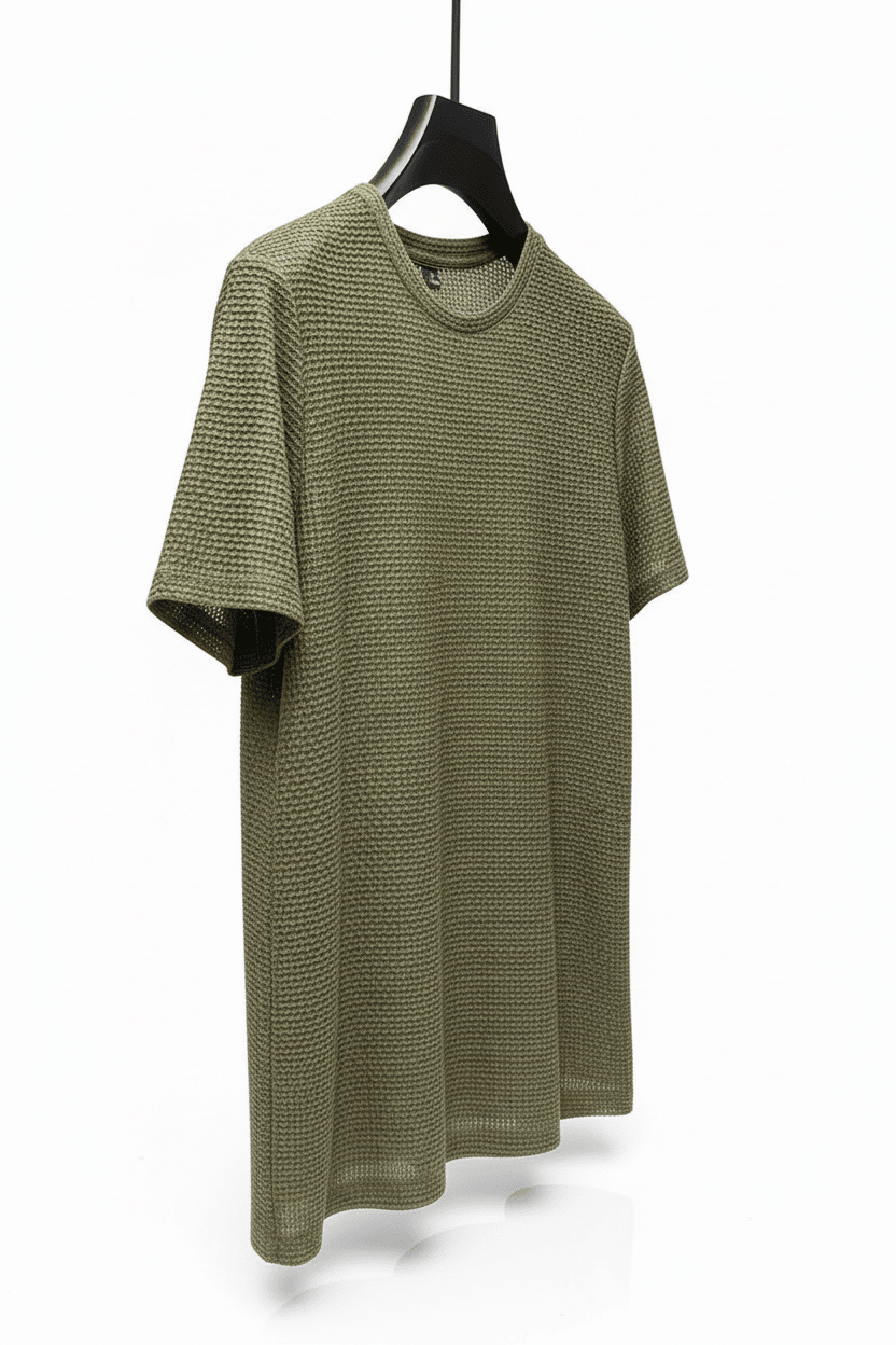 Silk Fitness Khaki T-shirt