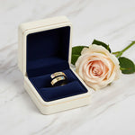 Ring gift box with rose 1