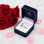 Ring in gift box with rose 6