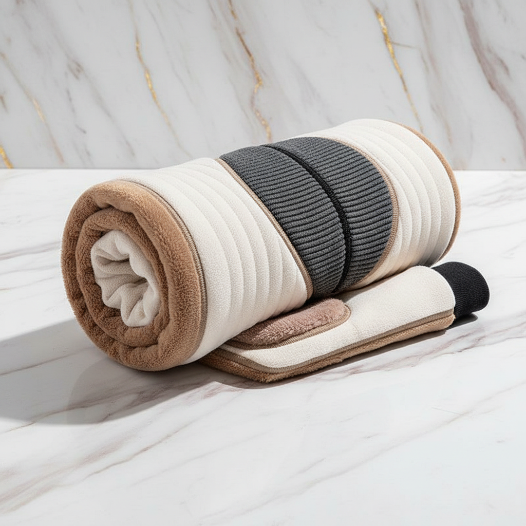 Rolled presentation - showing interior and exterior