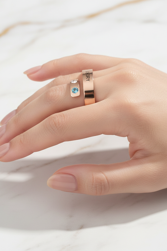 Rose Gold Ring - Studio Shot 1