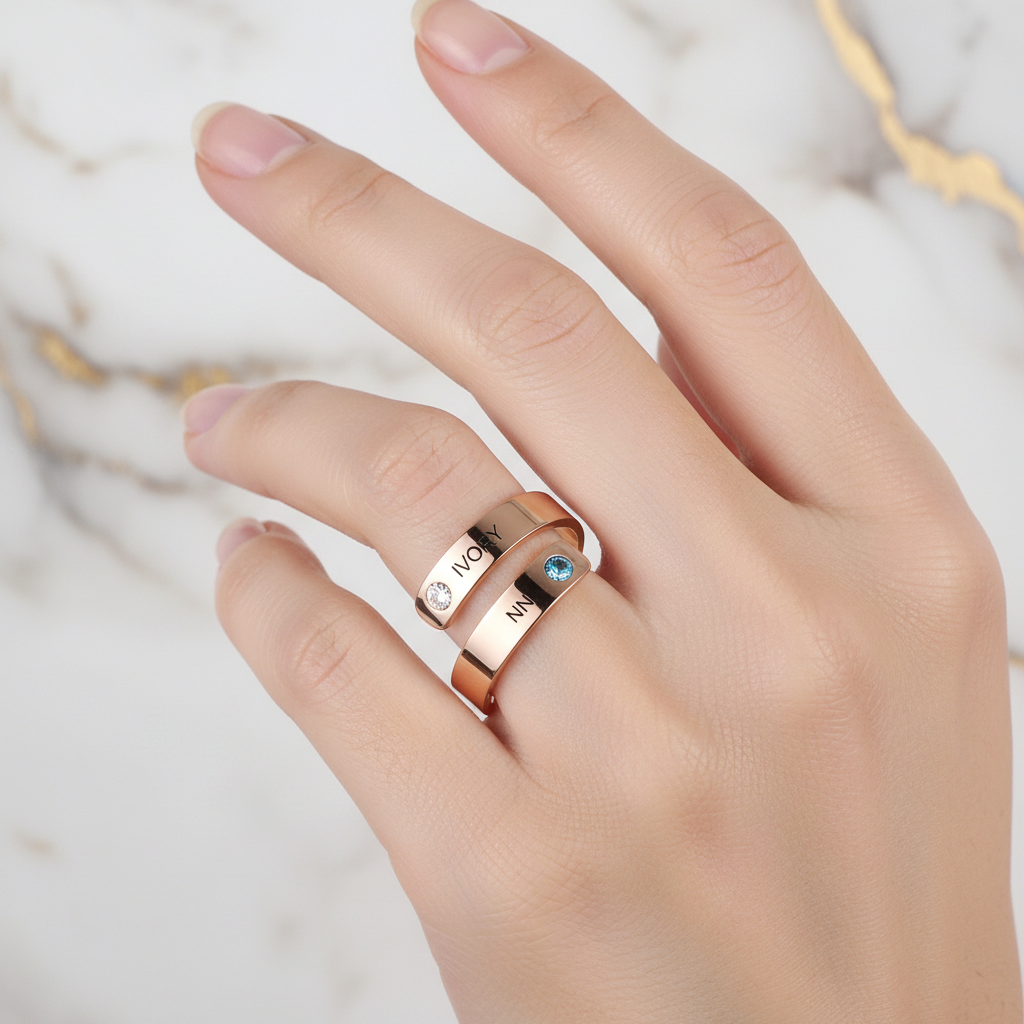 Rose Gold Ring - Studio Shot 3