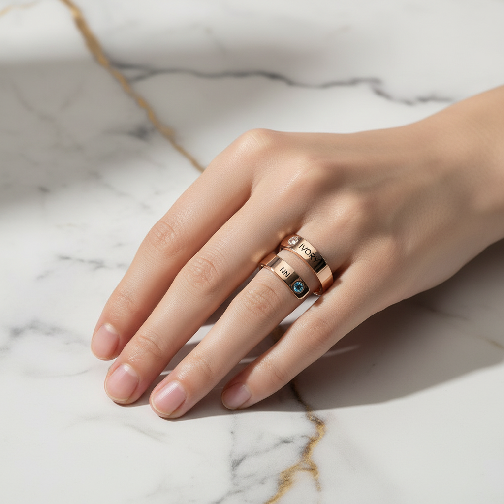 Rose Gold Ring - Studio Shot 4