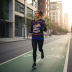 Running on bike lane