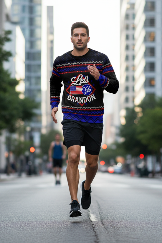 Running on urban street