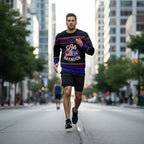 Running on urban street