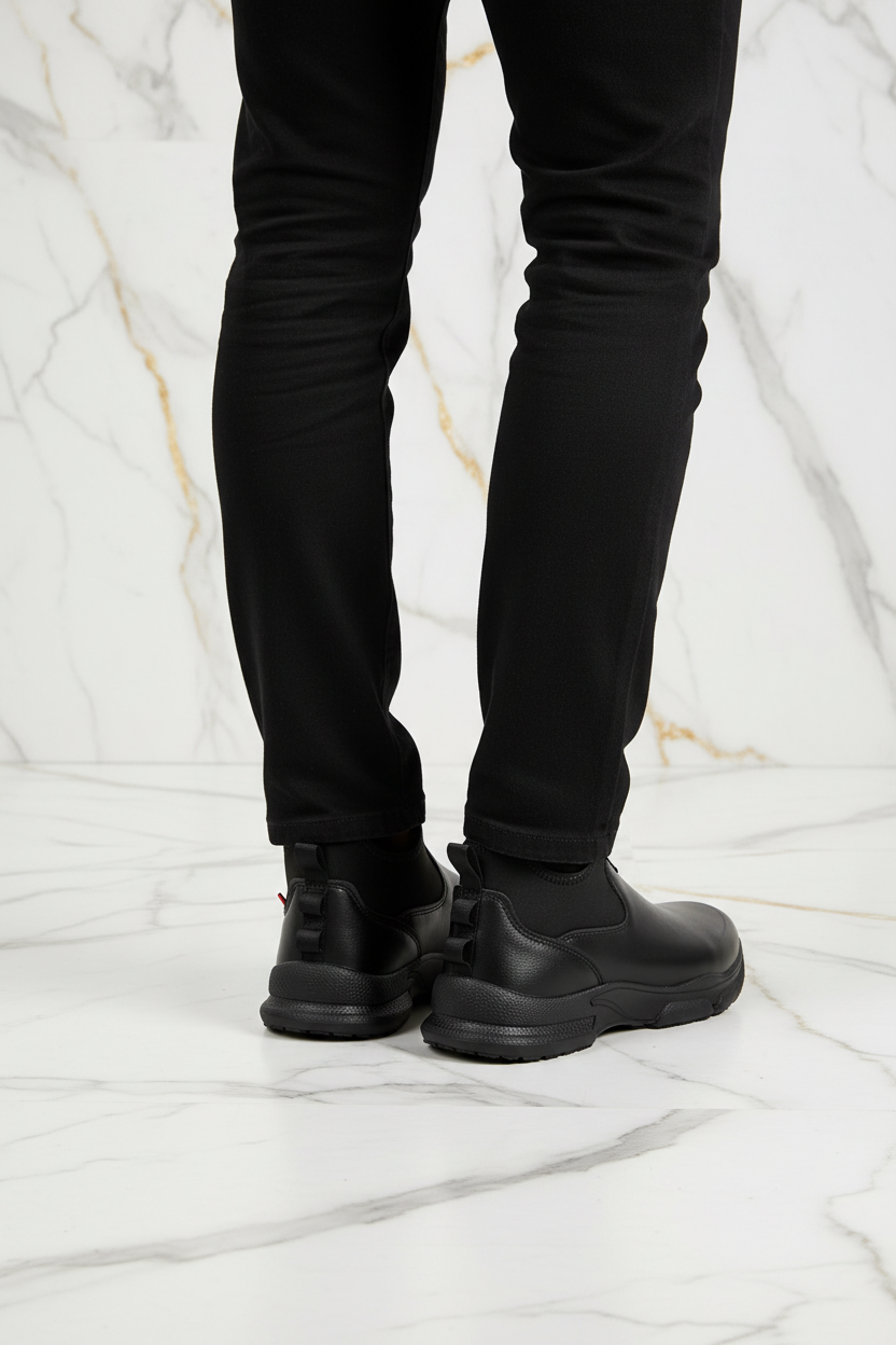 Safety Boot - Back View