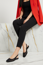 Sandal Close-up with Model