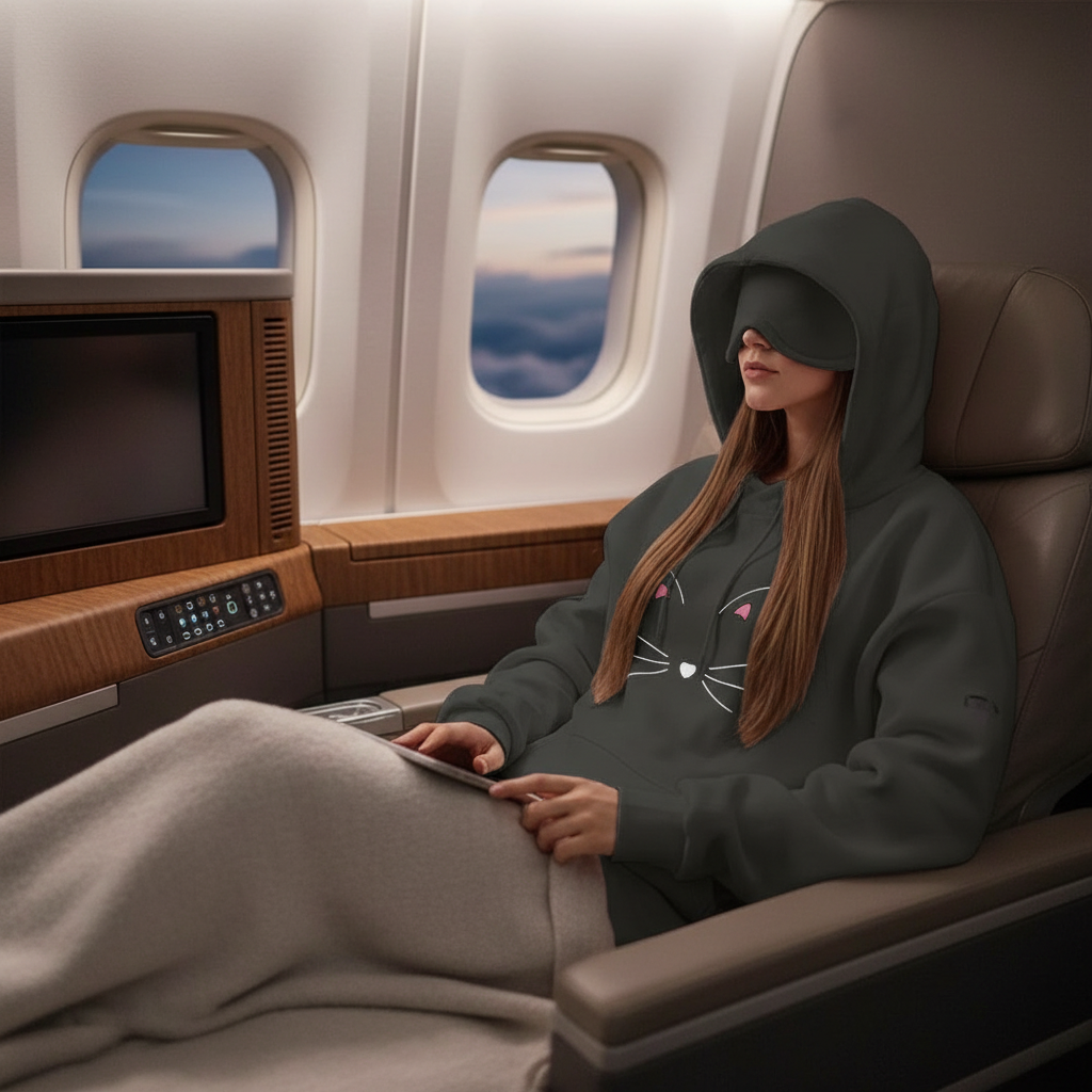 Seated in first-class