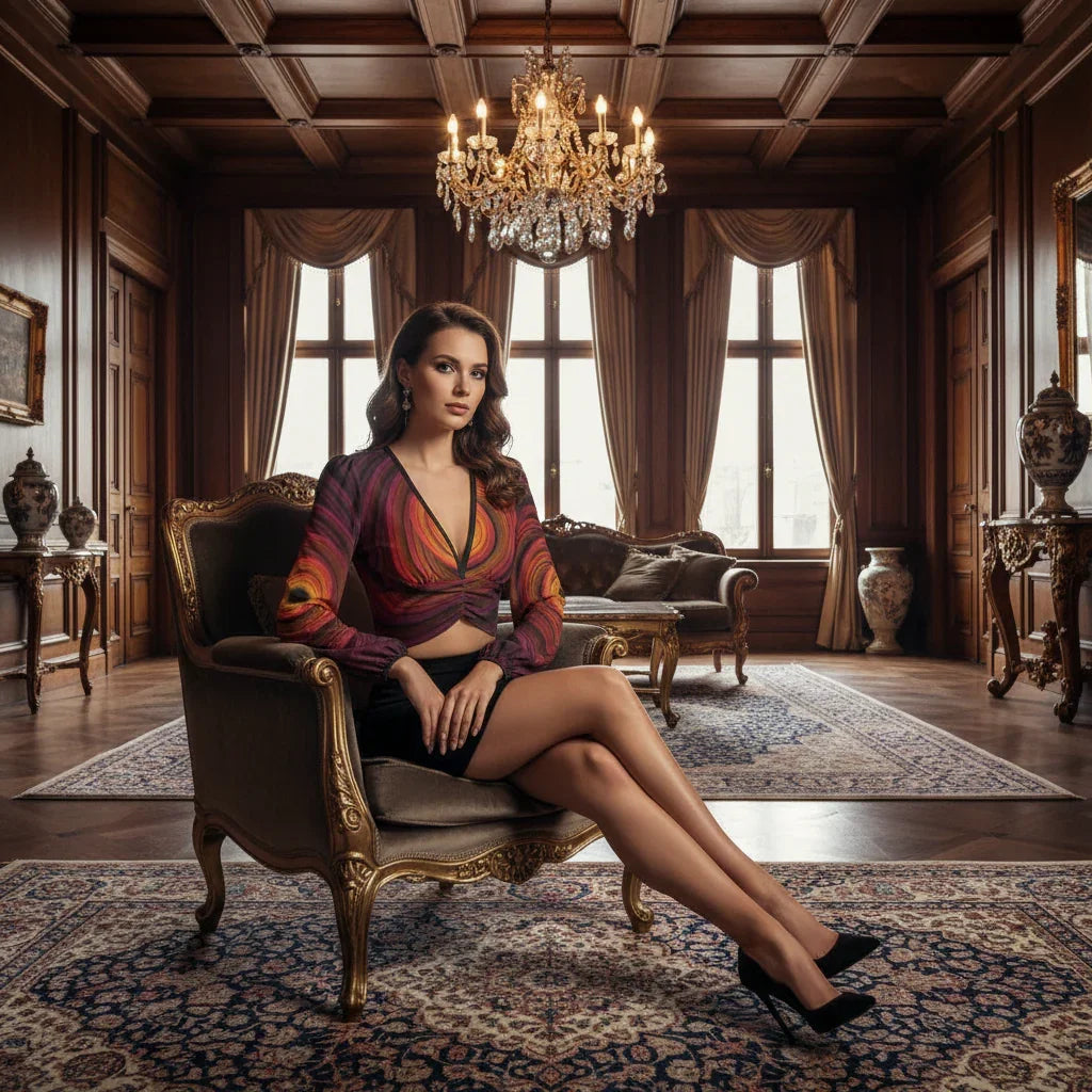 Seated Luxury Pose