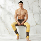 Seated pose - front angle on stool