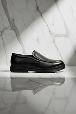 Shoe - bright vertical marble