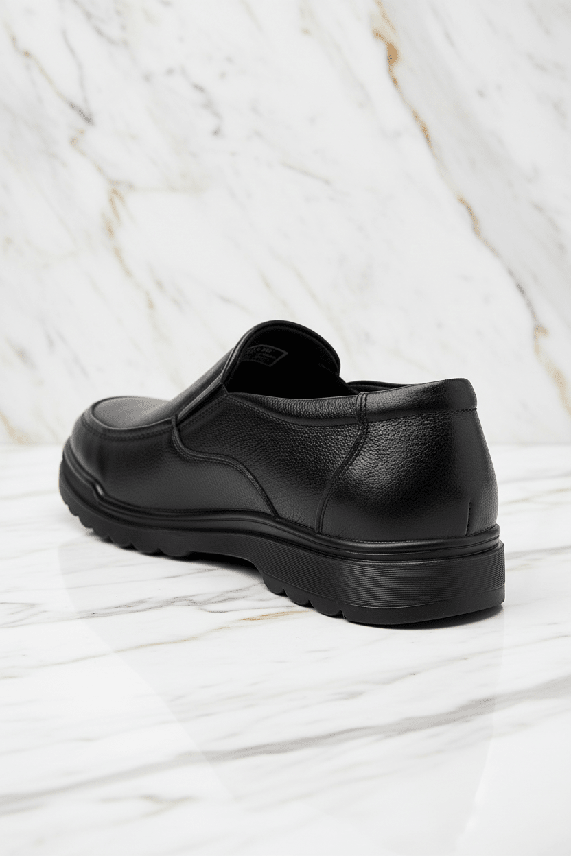 Shoe marble vertical - back heel
