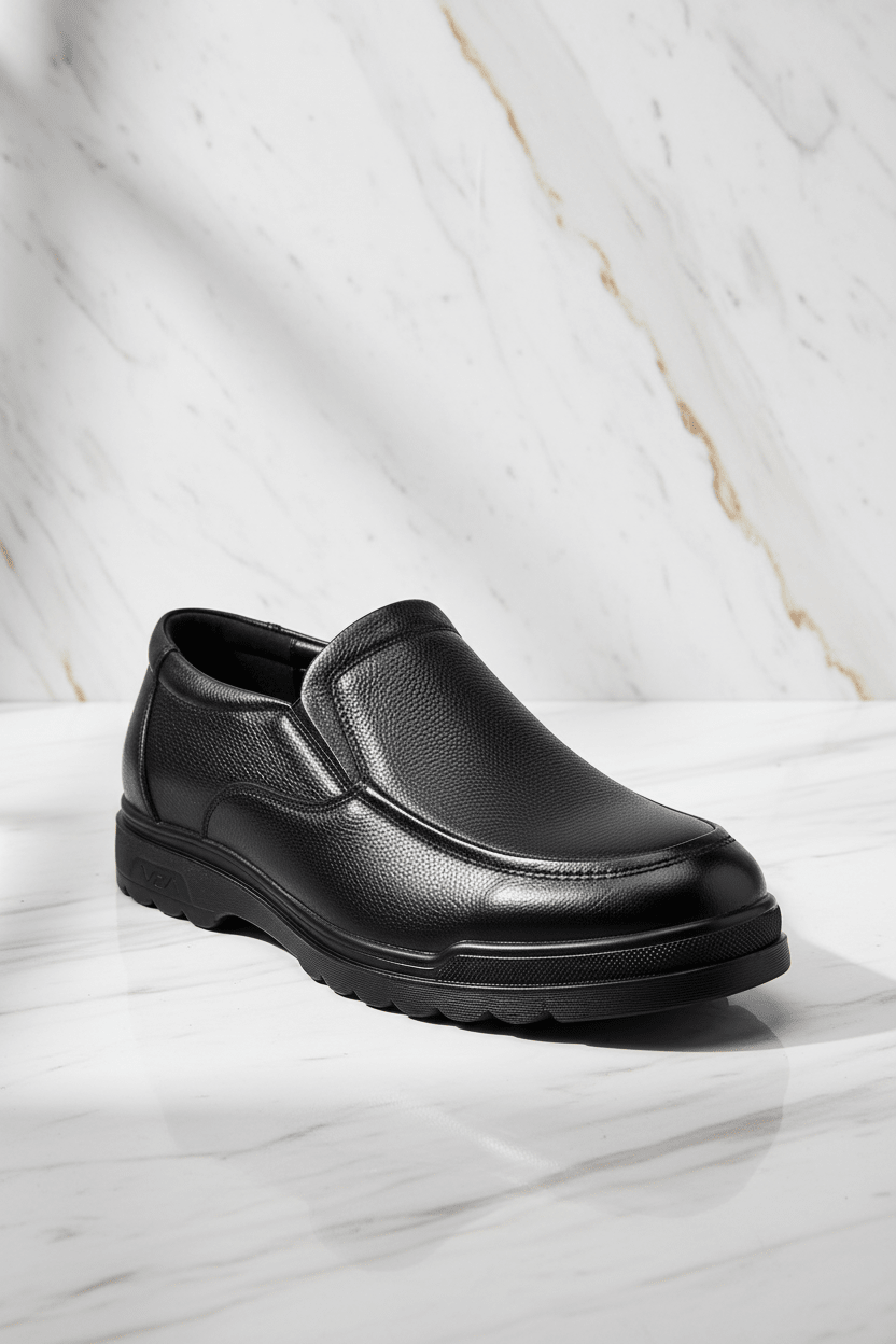 Shoe marble vertical - front 3/4
