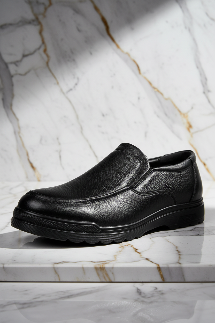 Shoe marble vertical - low angle