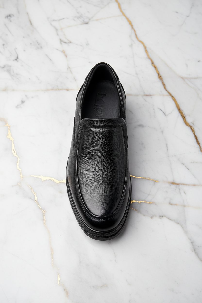 Shoe marble vertical - top down