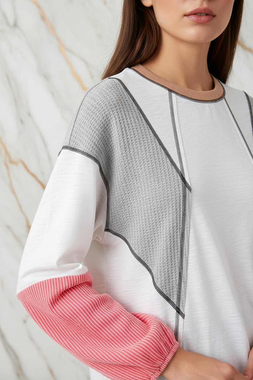 Shoulder and sleeve detail