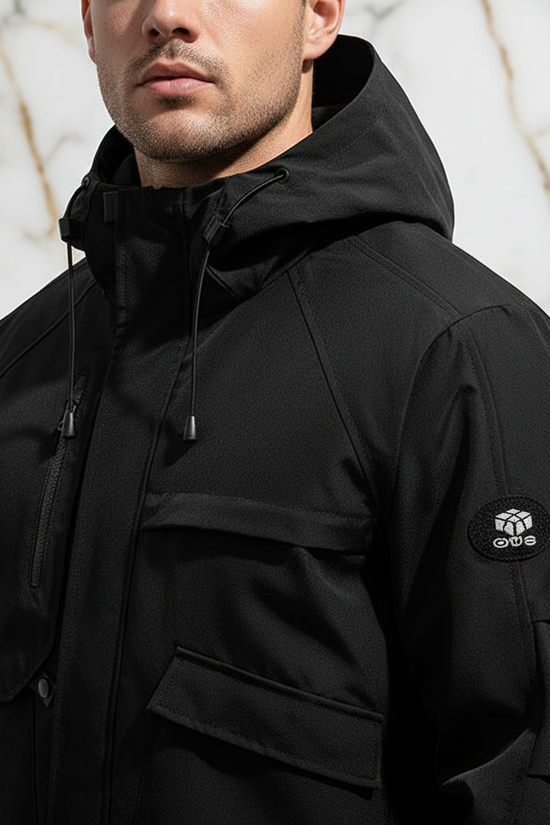 Shoulder and upper arm detail