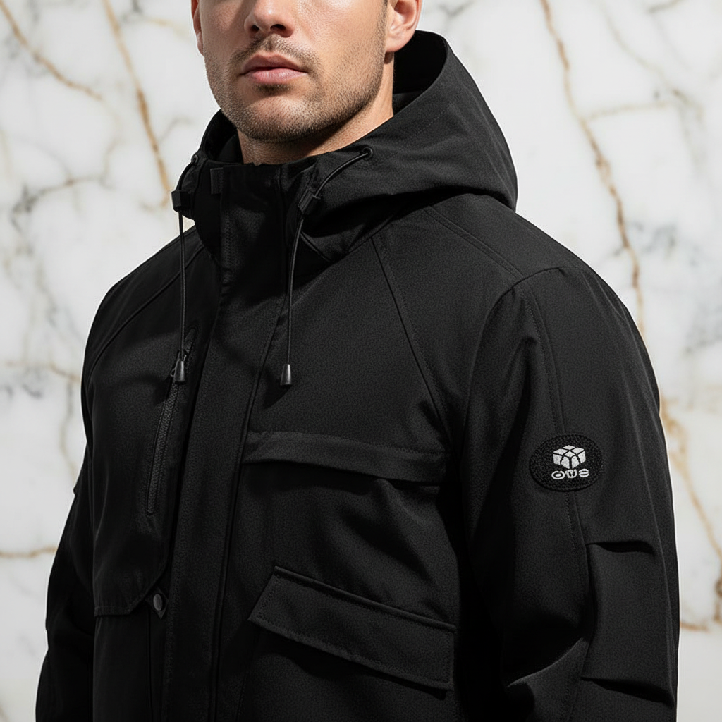 Shoulder and upper arm detail