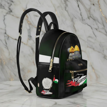 Side angle showing backpack profile