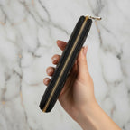 Side angle showing wallet profile