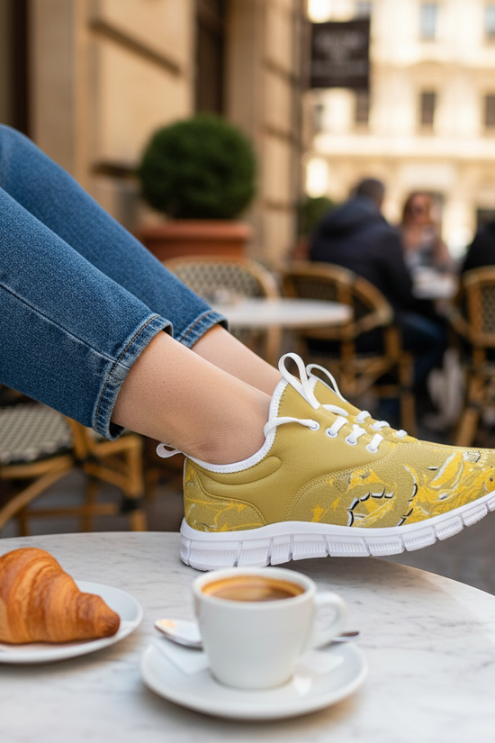 Side angle sneaker detail