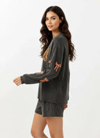 Side angle studio shot