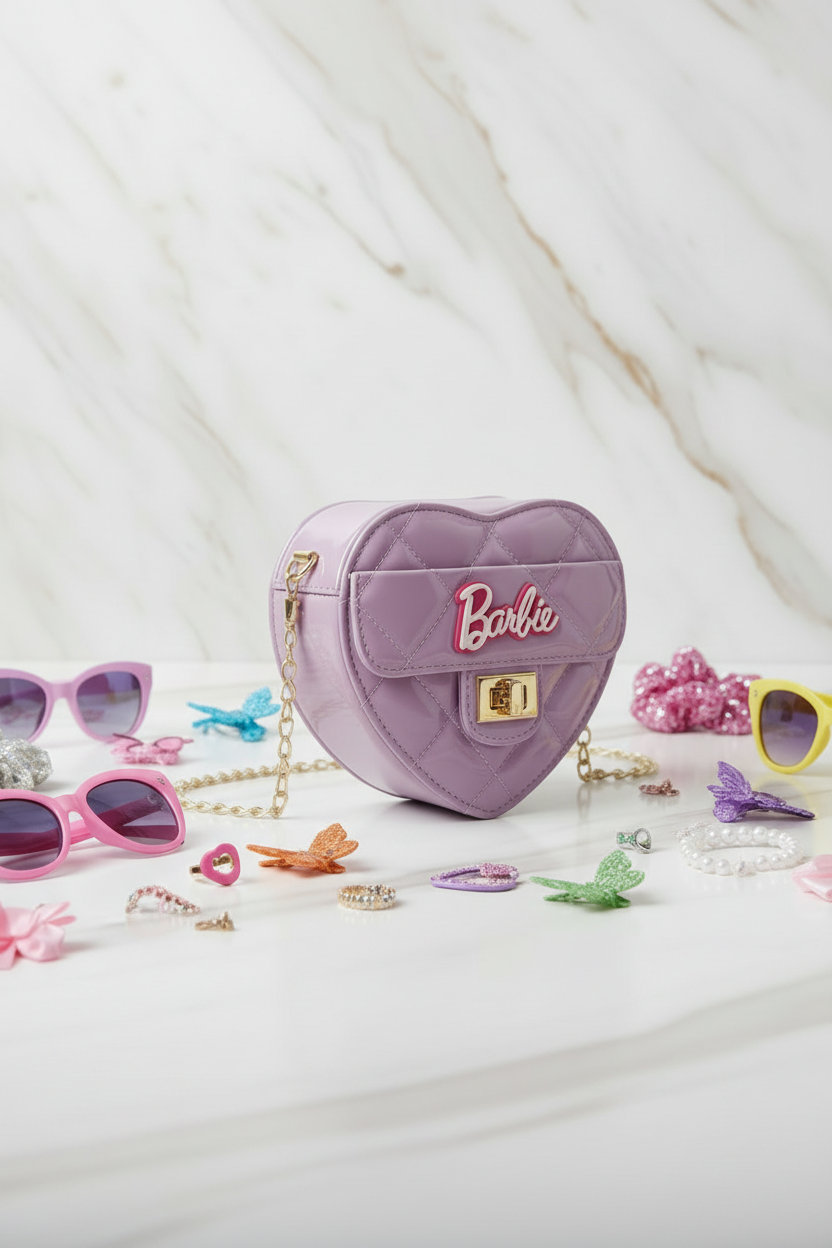 Side angle with kids accessories - portrait