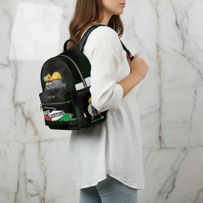 Side angle with marble background