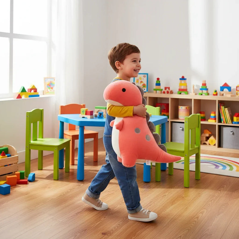 Side profile child carrying plush