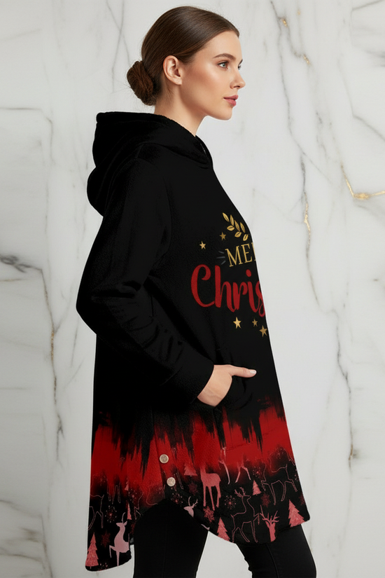 Side profile graceful pose